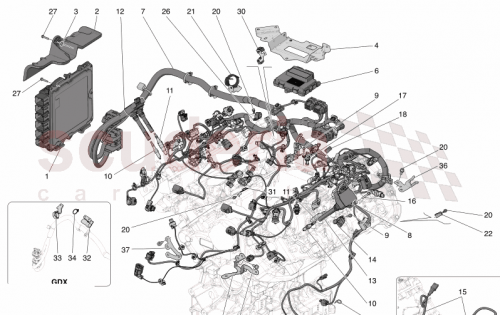 Part Diagram for Maserati 670052945
