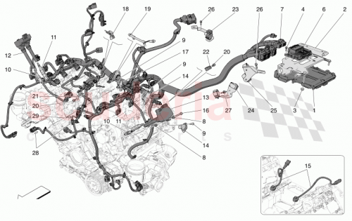 Part Diagram for Maserati 670214042