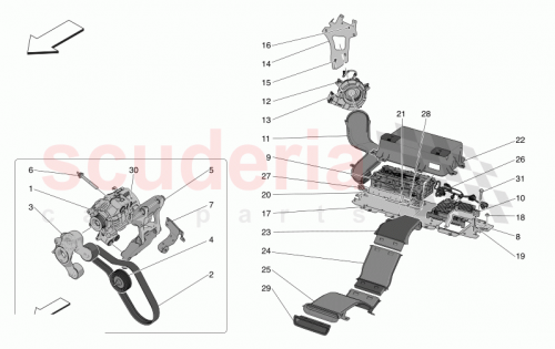 Part Diagram for Maserati 670158146