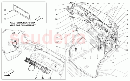 Part Diagram for Maserati 670035040