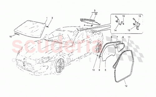 Part Diagram for Maserati 82076300