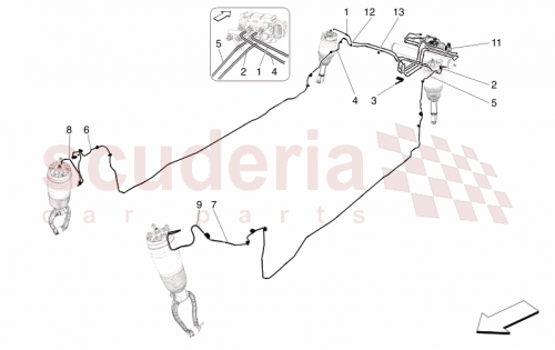 Part Diagram for Maserati 670307843