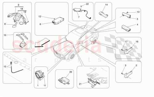 Part Diagram for Maserati 670119730