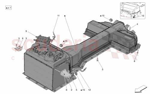 Part Diagram for Maserati 670299781