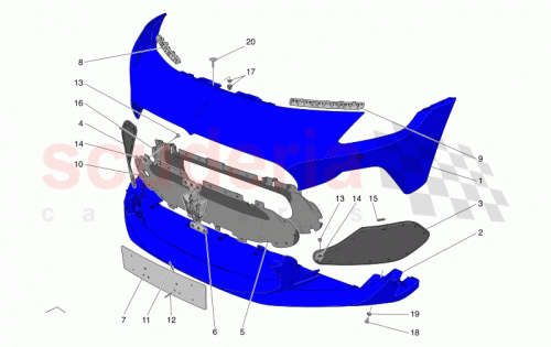 Part Diagram for Maserati 670212588
