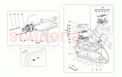 Part Diagram for Maserati 980139748