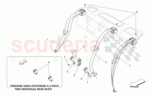 Part Diagram for Maserati 670019948