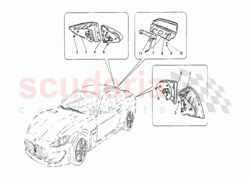 Part Diagram for Maserati 231567