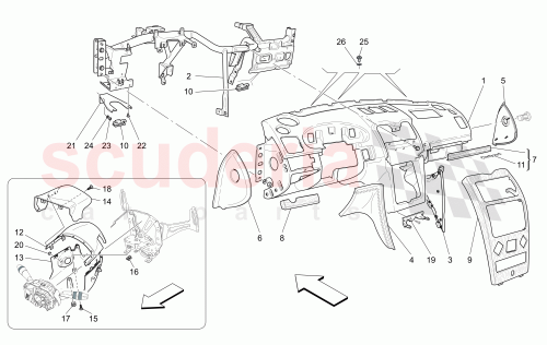 Part Diagram for Maserati 981301416
