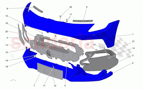 Part Diagram for Maserati 670308276