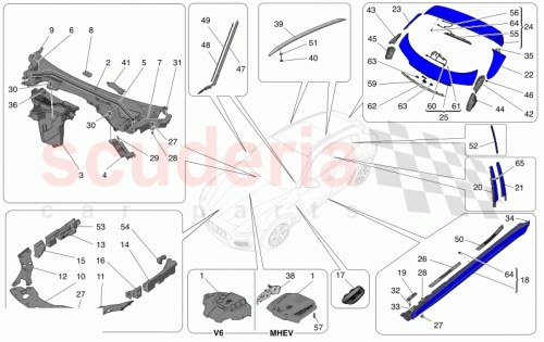 Part Diagram for Maserati 670310991