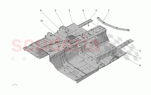 Part Diagram for Maserati 673014252