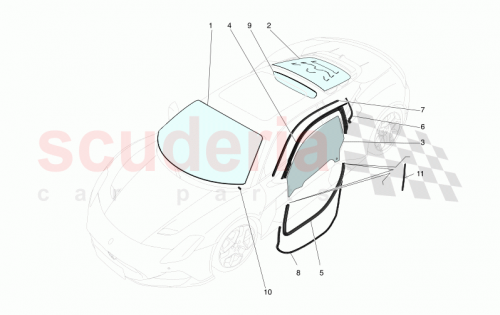 Part Diagram for Maserati 670157552