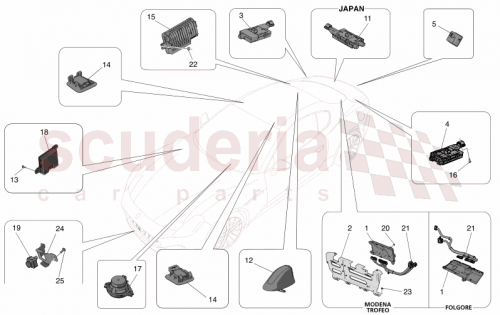 Part Diagram for Maserati 670182555
