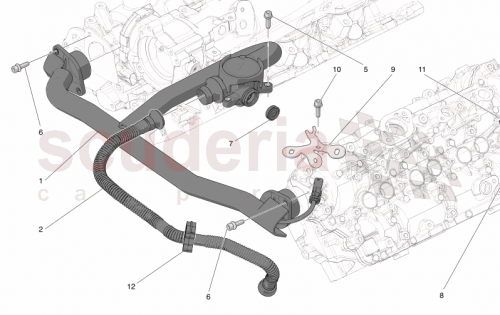 Part Diagram for Maserati 670158516