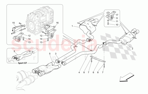 Part Diagram for Maserati 201247