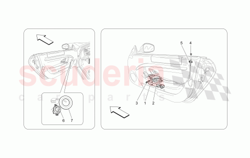 Part Diagram for Maserati 68549224
