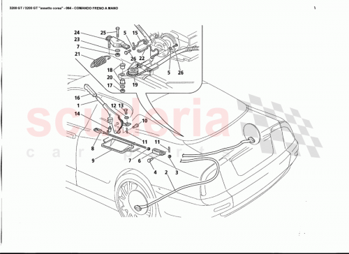Part Diagram for Maserati 388001325