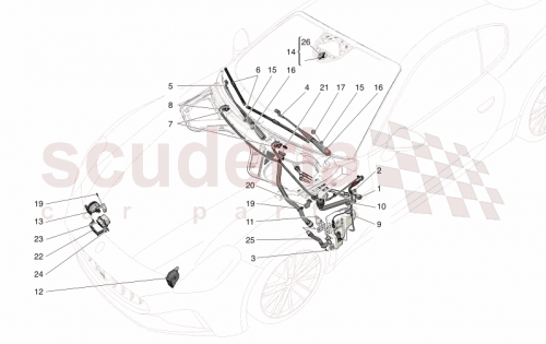 Part Diagram for Maserati 670218173