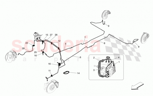Part Diagram for Maserati 670178134