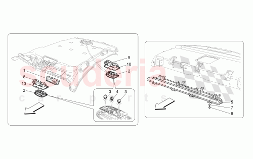 Part Diagram for Maserati 80183331