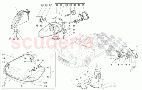 Part Diagram for Maserati 210573049
