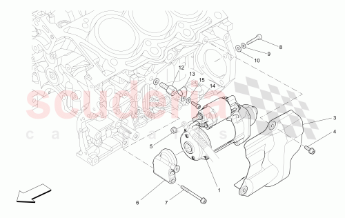 Part Diagram for Maserati 231626