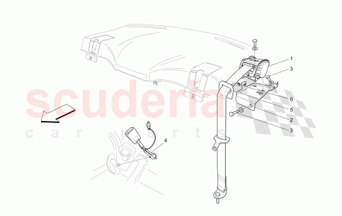 Part Diagram for Maserati 68650700