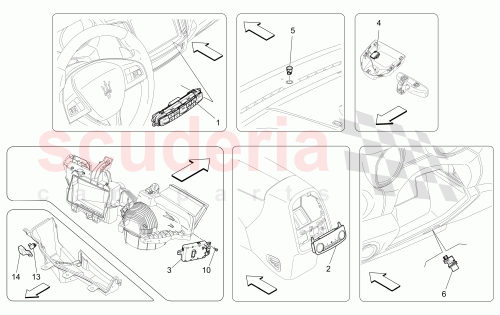 Part Diagram for Maserati 670080282