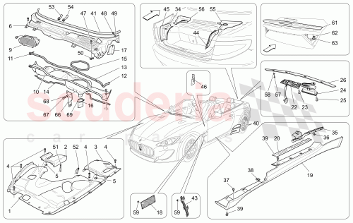 Part Diagram for Maserati 85220700
