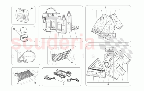 Part Diagram for Maserati 940000297