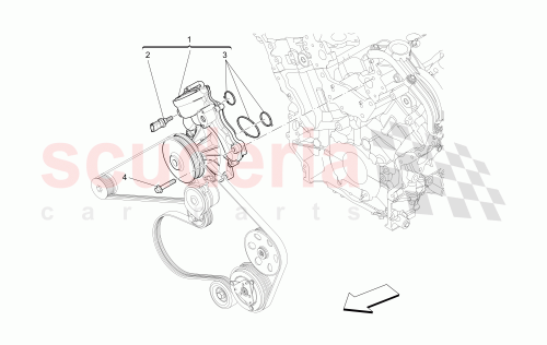 Part Diagram for Maserati 673001412