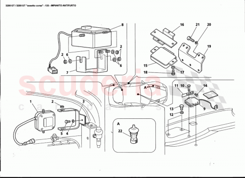 Part Diagram for Maserati 373307227