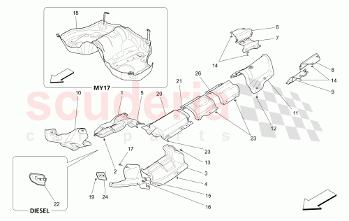 Part Diagram for Maserati 670003758