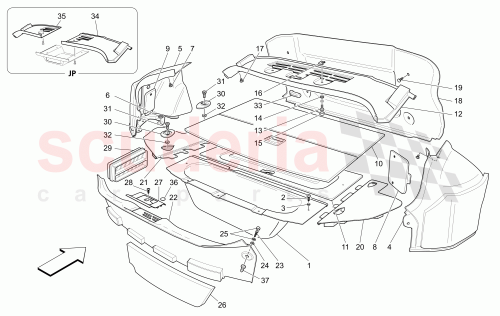 Part Diagram for Maserati 81339506