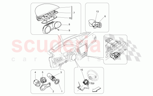 Part Diagram for Maserati 670105343