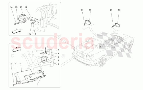 Part Diagram for Maserati 186596