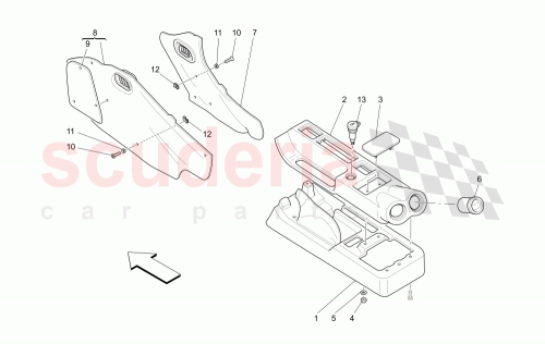 Part Diagram for Maserati 984231601