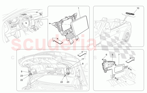 Part Diagram for Maserati 342635
