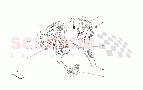 Part Diagram for Maserati 670032923