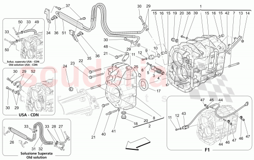 Part Diagram for Maserati 214367