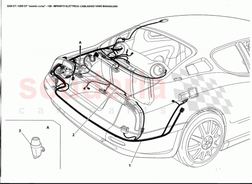 Part Diagram for Maserati 383000117