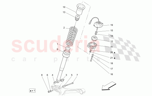 Part Diagram for Maserati 248255