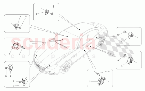 Part Diagram for Maserati 670007137