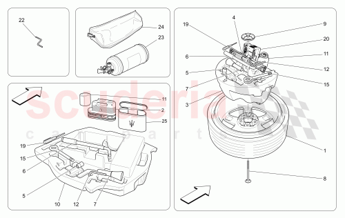 Part Diagram for Maserati 670031774