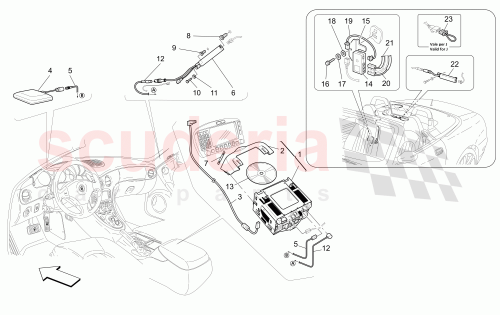 Part Diagram for Maserati 200483