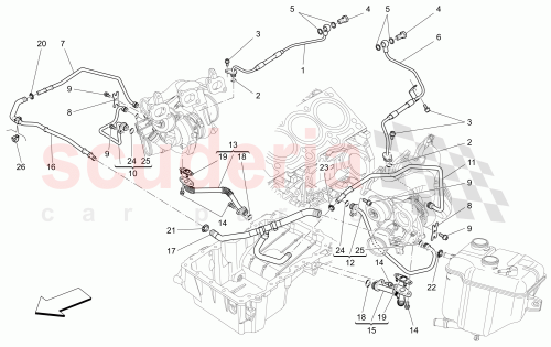 Part Diagram for Maserati 286030