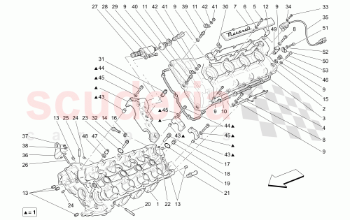 Part Diagram for Maserati 157218