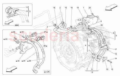 Part Diagram for Maserati 670003115