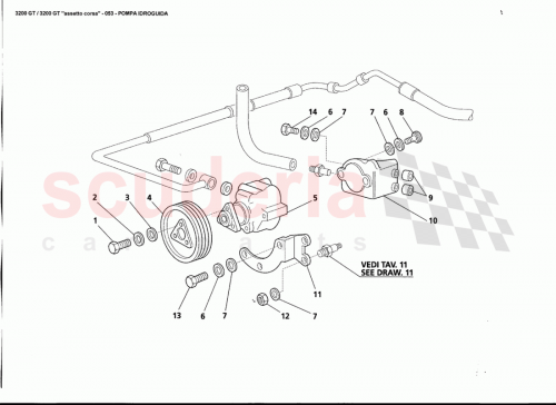 Part Diagram for Maserati 14306721